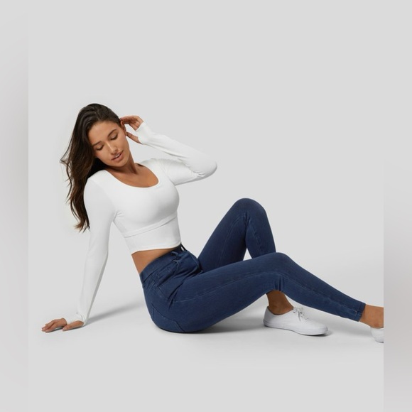 HALARA Pants - HalaraMagic™ High Waisted Multiple Pockets Stretchy Denim Work Leggings NEW!!💙